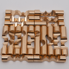 Load image into Gallery viewer, Burrly Legal, an 18 Piece Interlocking Cylindrical Burr Puzzle