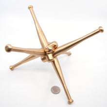 Load image into Gallery viewer, Assembled Heavy Hitter Baseball bat sculpture puzzle. Let's play ball!