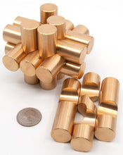 Load image into Gallery viewer, Brass. Metal. Puzzle. Monkey.Pieces. Kong. Interlocking