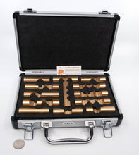 Load image into Gallery viewer, Kong brass pieces come in a handy aluminium carry case with custom shaped cut outs.
