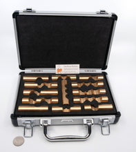 Load image into Gallery viewer, Kong brass pieces come in a handy aluminium carry case with custom shaped cut outs.